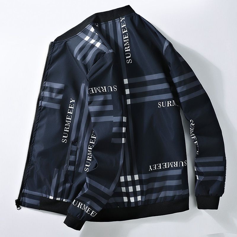 New men's new baseball jersey with thin outer jacket