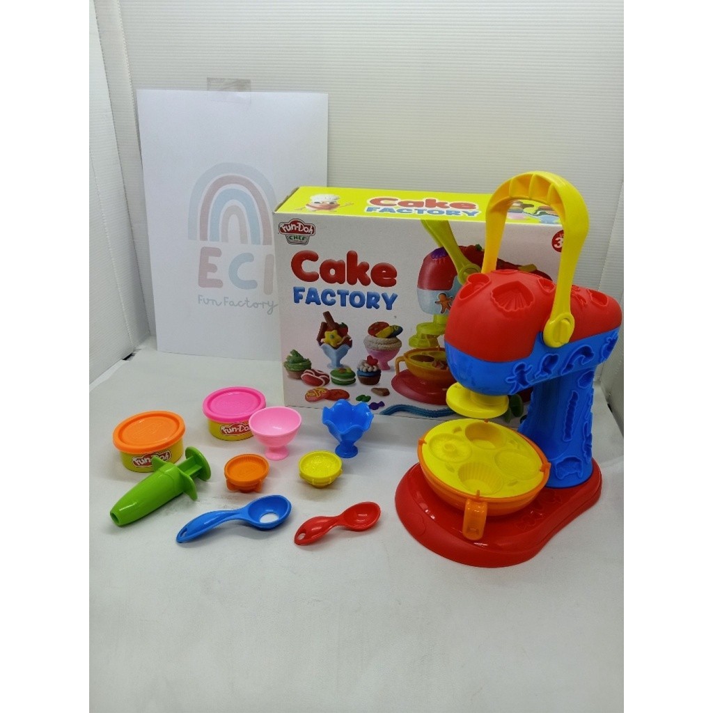 FUN DOH CAKE FACTORY Bukan Playdoh