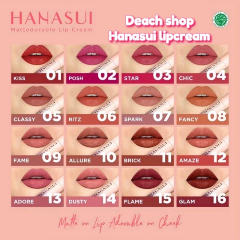 Hanasui lipcream