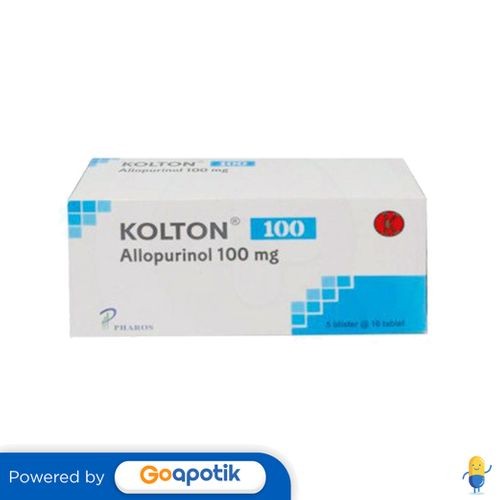 Kolton 100 Mg Box 50 Tablet