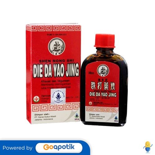 Die Da Yao Jing 30 Ml Botol