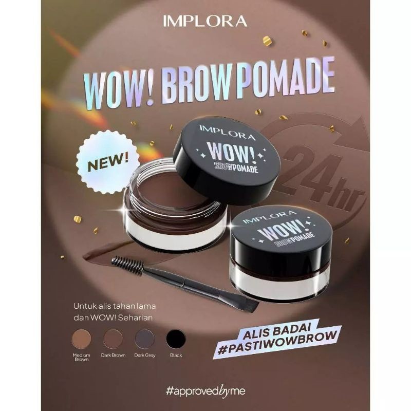 Implora Wow Brow Pomade Bpom