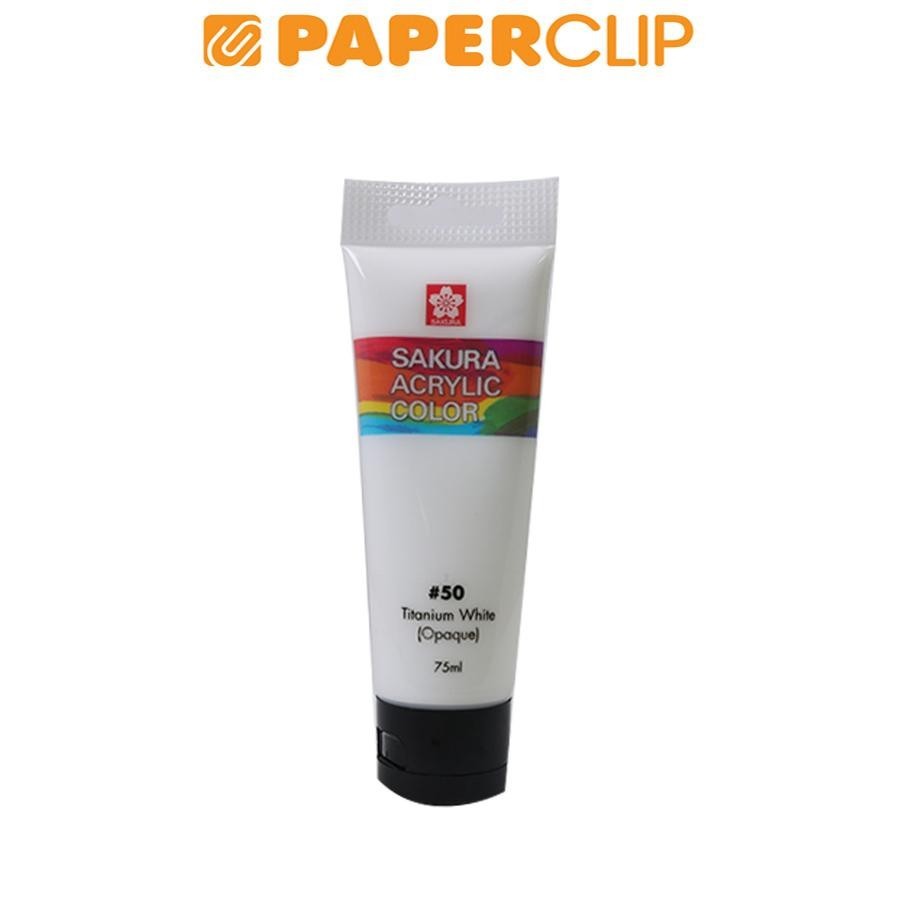 ACRYLIC SAKURA 75ML XAC75-50 TITANIUM WHITE