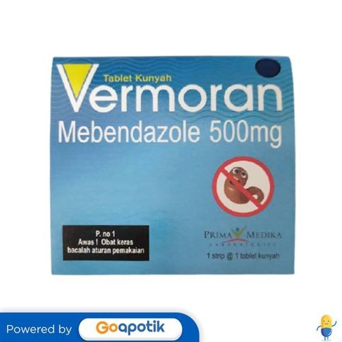 Vermoran Strip 1 Tablet Kunyah