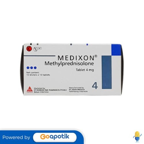 Medixon 4 Mg Box 100 Tablet
