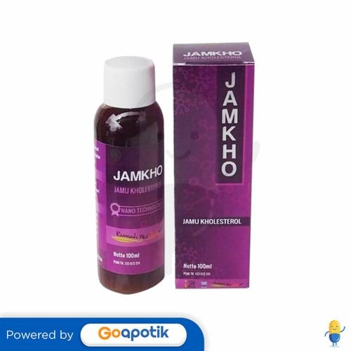 Jamkho Jamu Kholesterol 100 Ml Botol