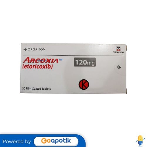 Arcoxia 120 Mg Box 30 Tablet