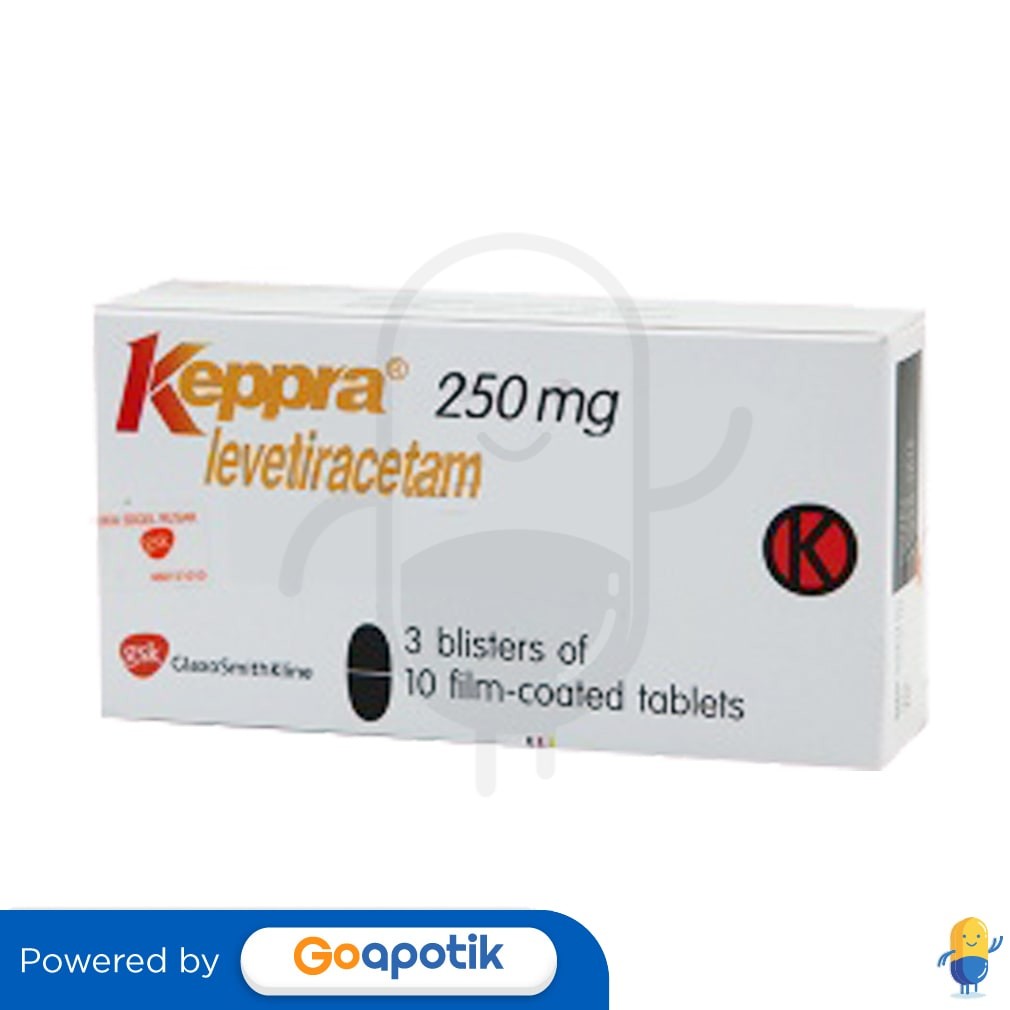 Keppra 250 Mg Box 30 Tablet