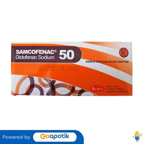 Samcofenac 50 Mg Box 100 Tablet