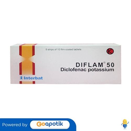 Diflam 50 Mg Box 50 Tablet