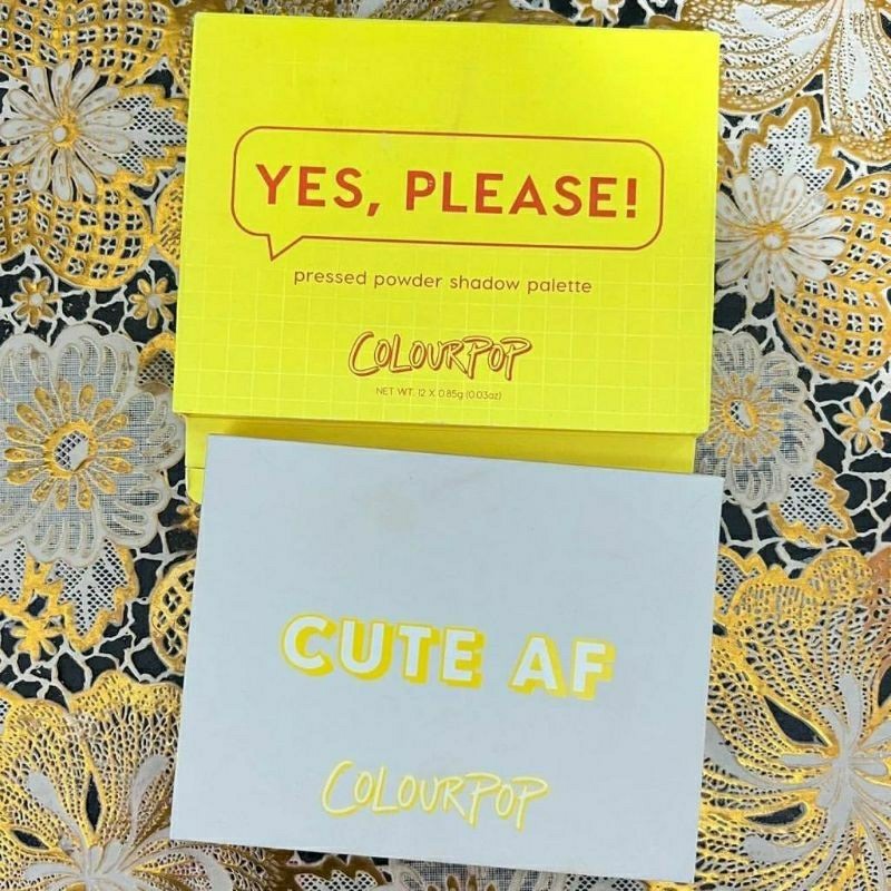 preloved Colourpop eyeshadow pallete