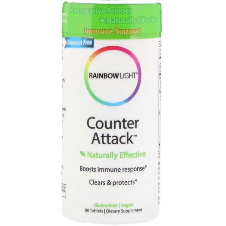 Rainbow Light, Counter Attack, Immune Support, 90 Tablets