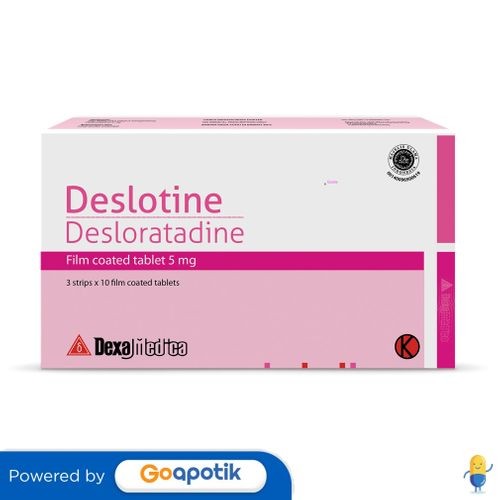 Deslotine 5 Mg Box 30 Tablet