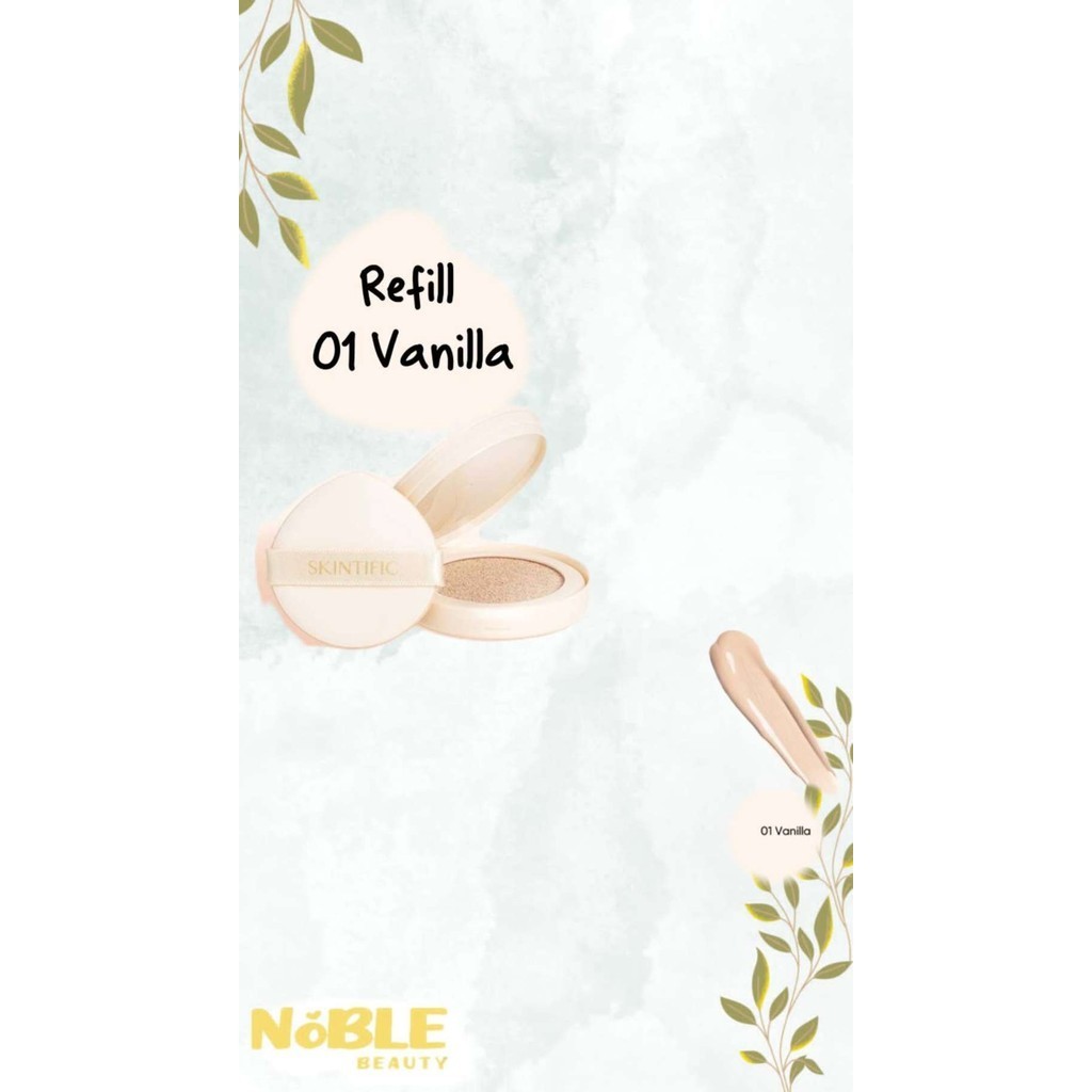 Skintific refill cushion vanilla