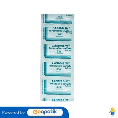 Lasmalin 2.5 Mg Strip 10 Tablet