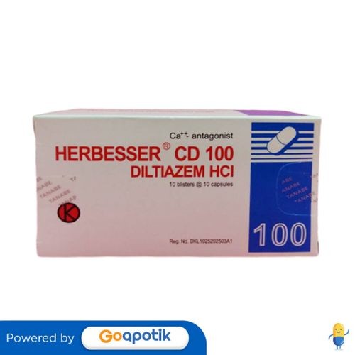 Herbesser Cd 100 Box 100 Kapsul