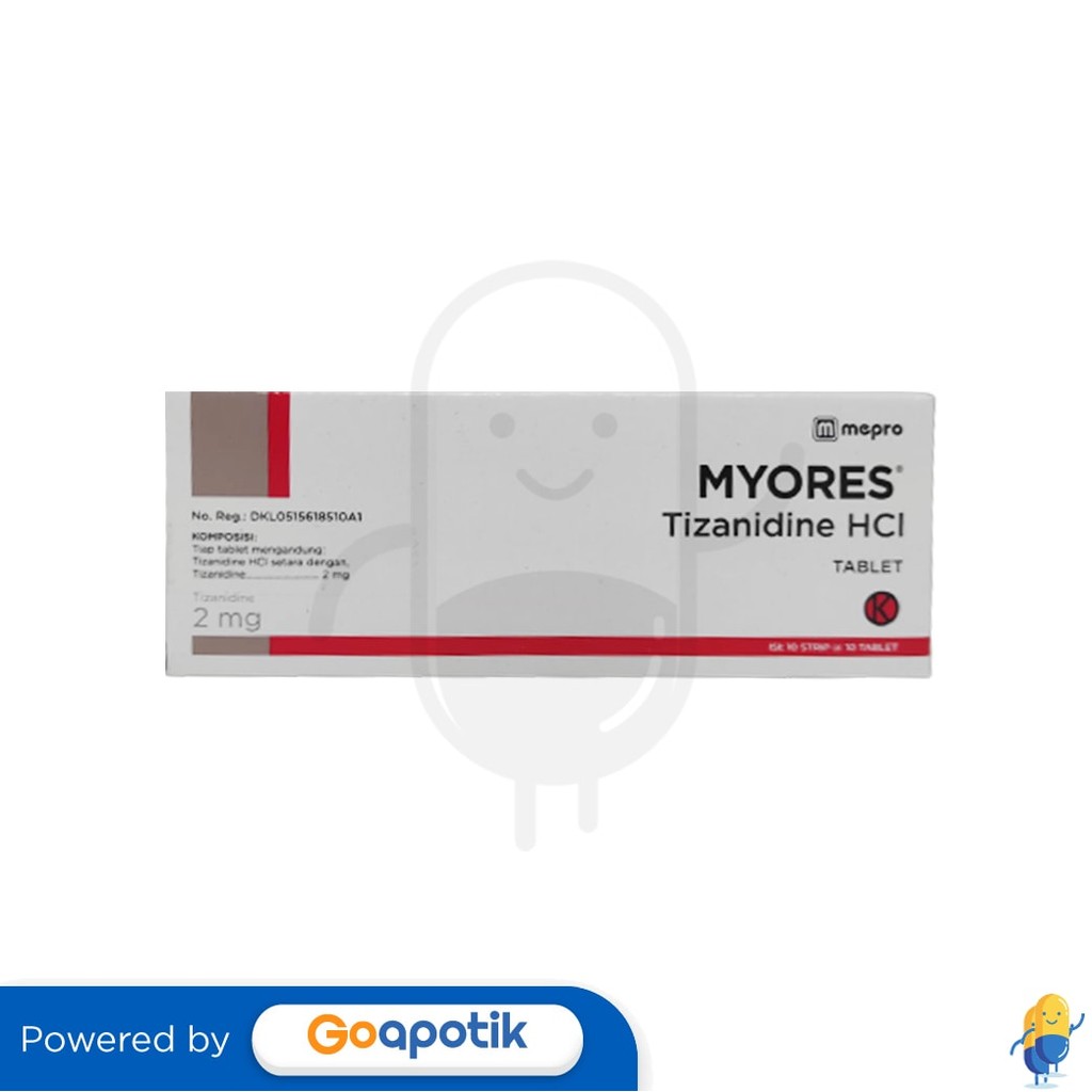 Myores 2 Mg Box 100 Tablet