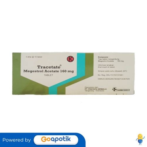 Tracetate 160 Mg Box 30 Tablet