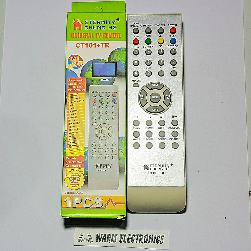 Remot Polytron Tabung CT101+TR