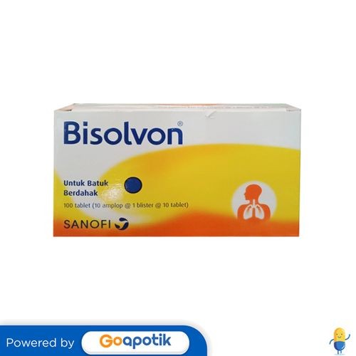 Bisolvon 8 Mg Box 100 Tablet
