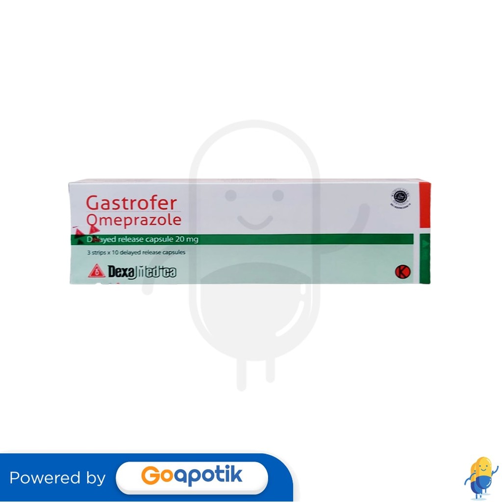 Gastrofer 20 Mg Box 30 Kapsul