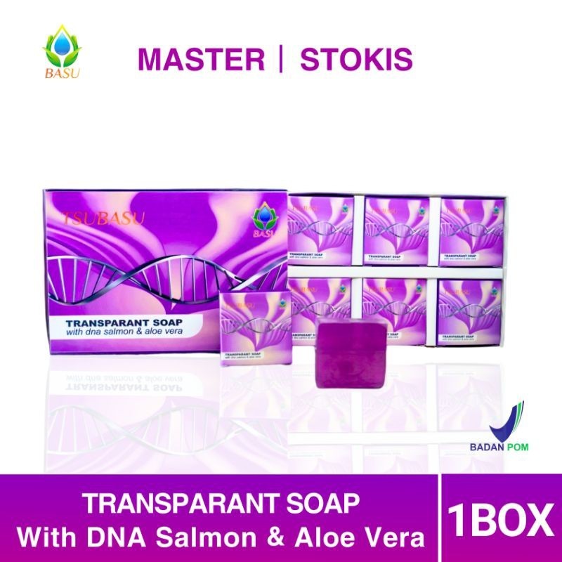 Tsubasu Transparant Soap 1 Box