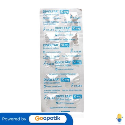 Divoltar 50 Mg Strip 10 Tablet