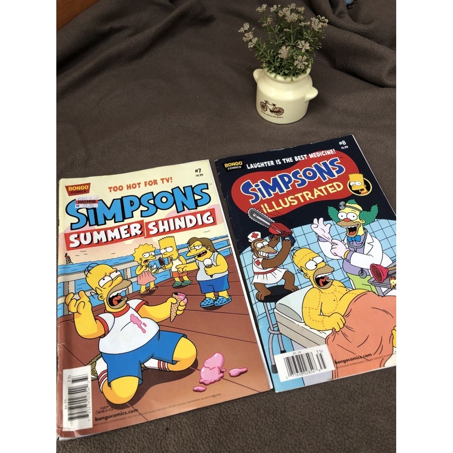 komik import simpons secon