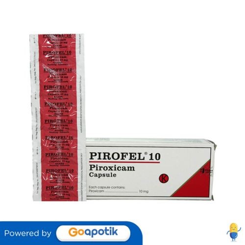 Pirofel 10 Mg Box 100 Kapsul