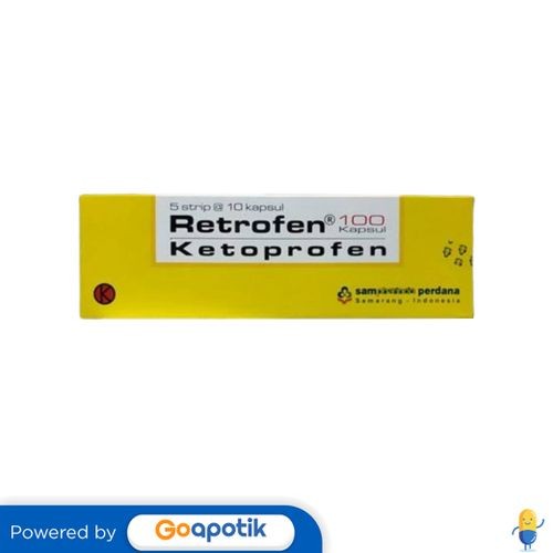 Retrofen 100 Mg Box 50 Kapsul