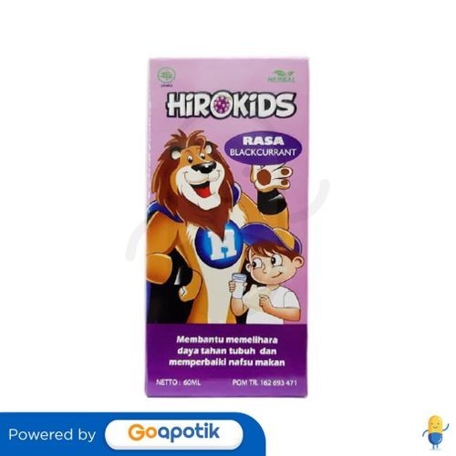 Hirokids Rasa Blackcurrant 60 Ml