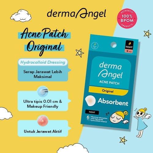 Derma Angel Acne Patch Night (6 Patch)