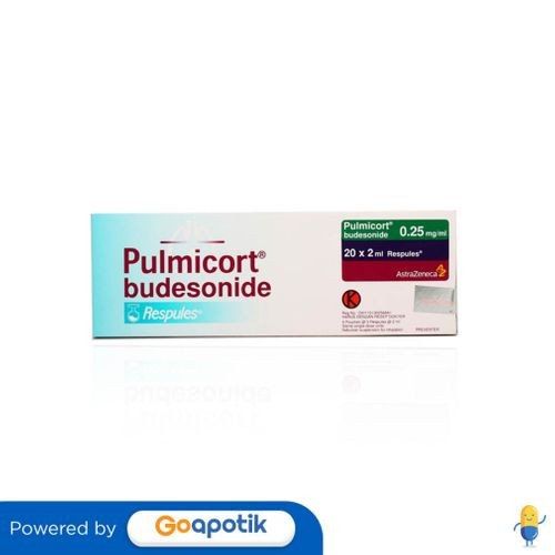 Pulmicort 0,25 Mg/Ml Box 20 Respules