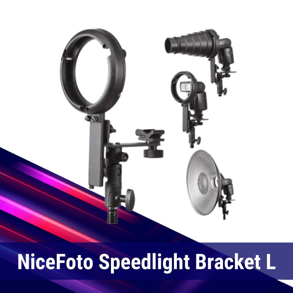 NiceFoto - Speedlight Bracket L