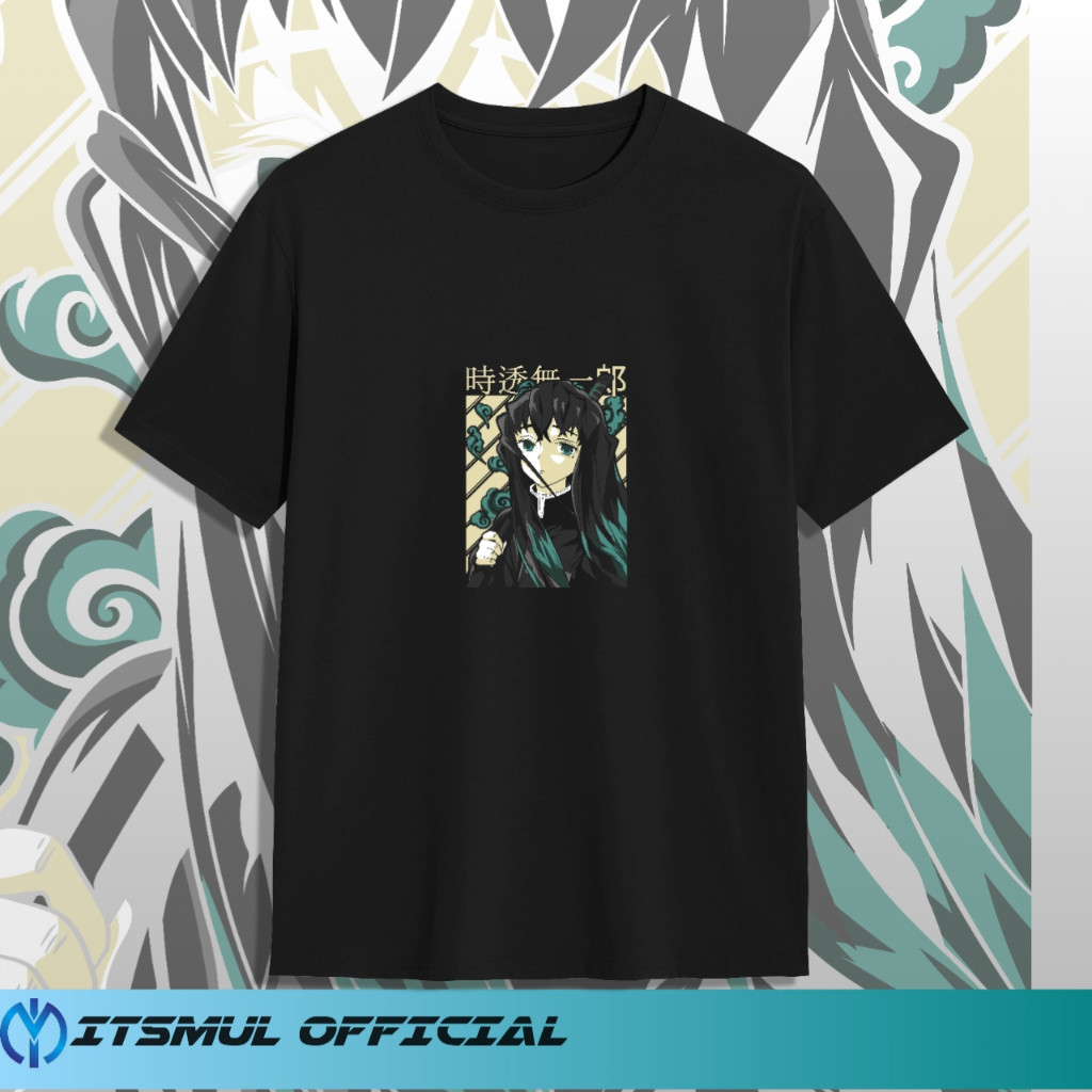 Kaos Anime Katun Combed Premium D143