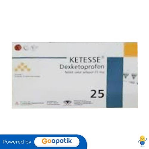 Ketesse 25 Mg Box 50 Tablet