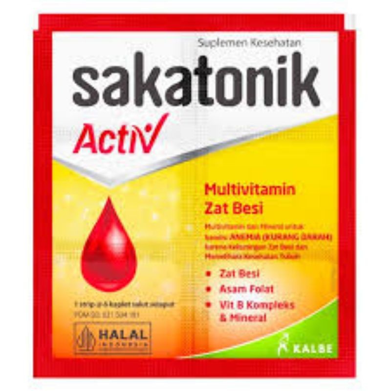 Sakatonik active 6 kaplet - [213]