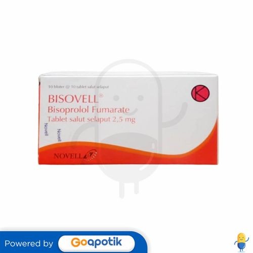 Bisovell 2.5 Mg Box 100 Tablet