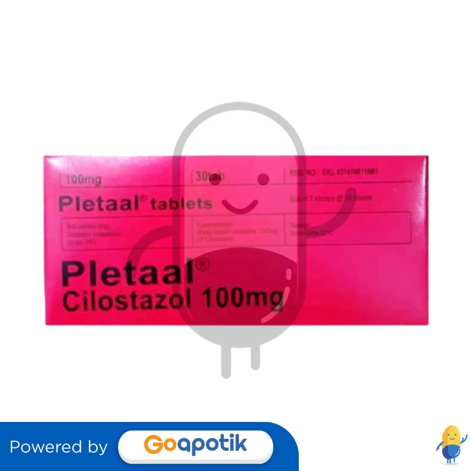 Pletaal 100 Mg Box 30 Tablet