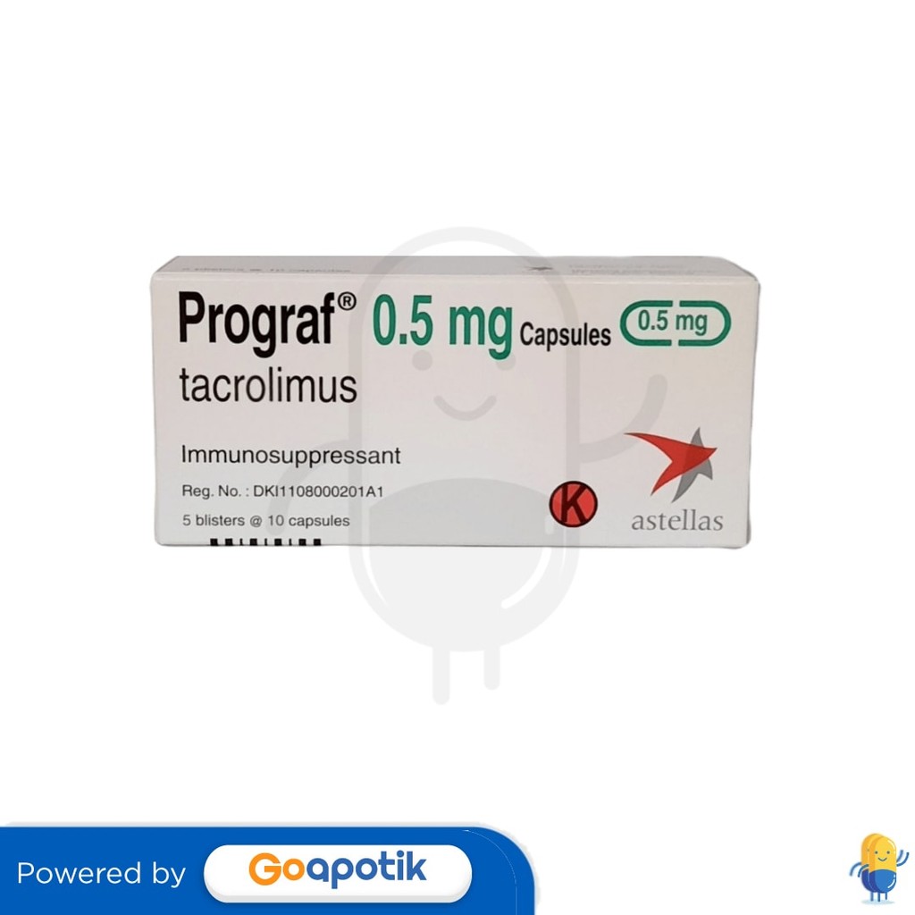 Prograf 0.5 Mg Box 50 Kapsul