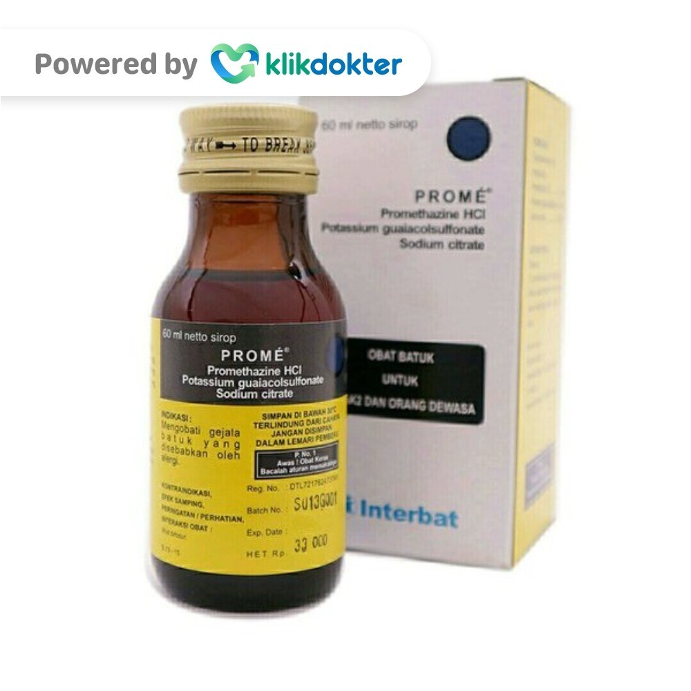 Prome Ekspektoran Sirup 60ml