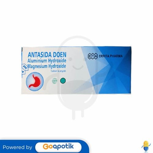 Antasida Doen Errita Box 100 Tablet
