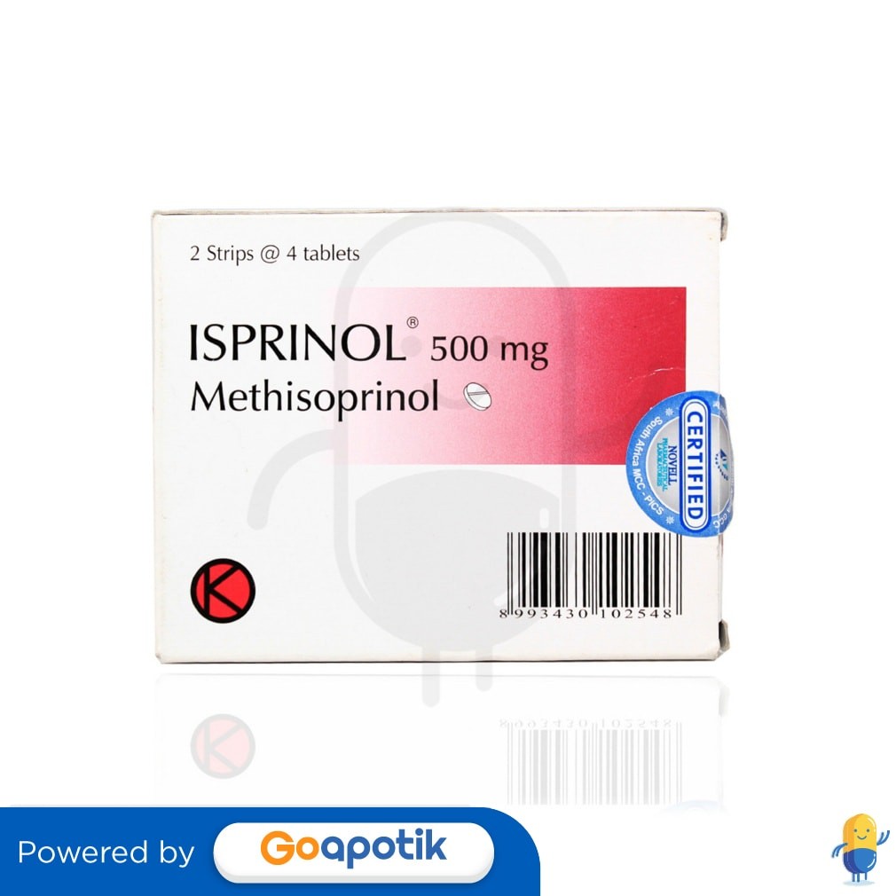 Isprinol 500 Mg Box 8 Tablet