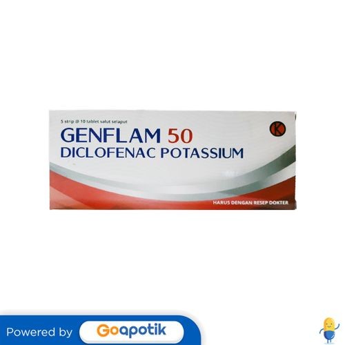 Genflam 50 Mg Box 50 Tablet