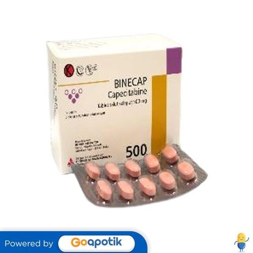 Binecap 500 Mg Box 60 Tablet