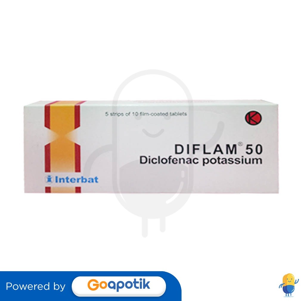 Diflam 50 Mg Box 50 Tablet
