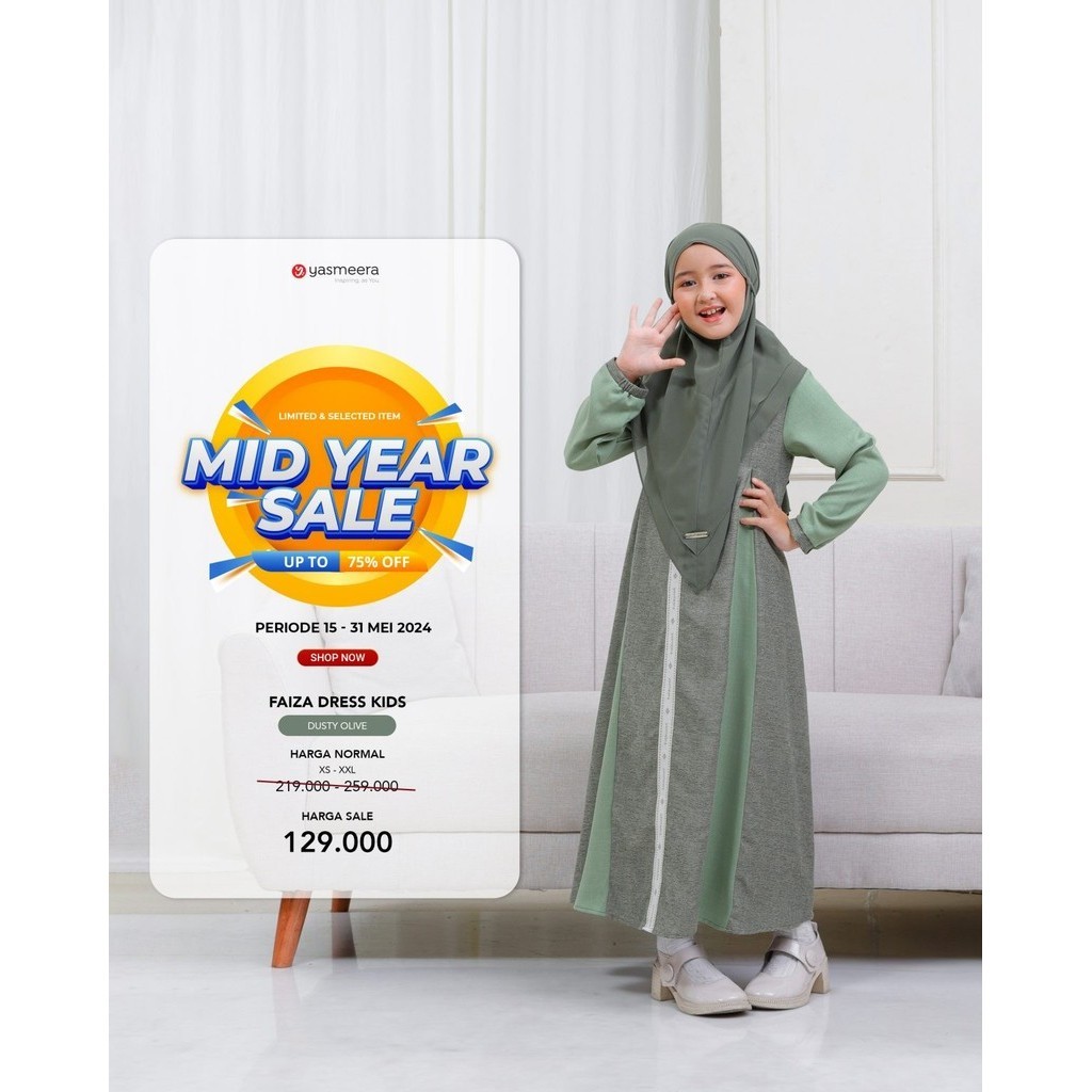 Gamis Faiza Anak