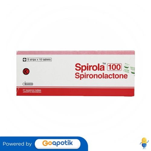 Spirola 100 Mg Box 50 Tablet