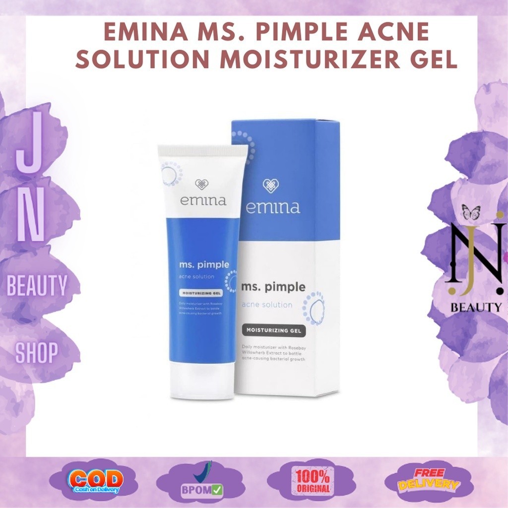 EMINA MS PIMPLE ACNE SOLUTION MOISTURIZING GEL