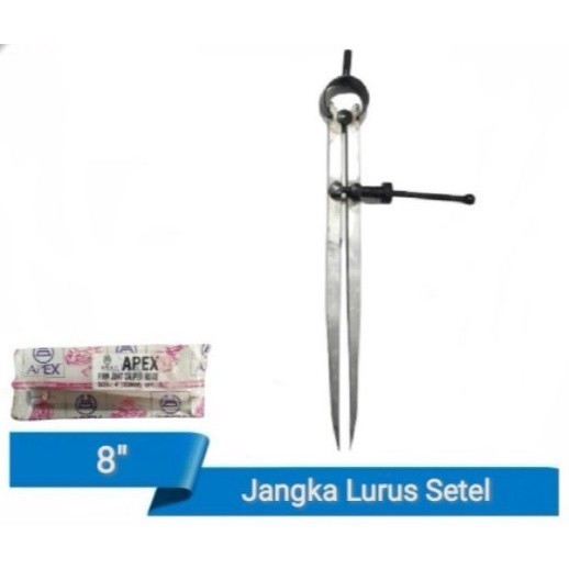 Jangka Lurus Setel 8"